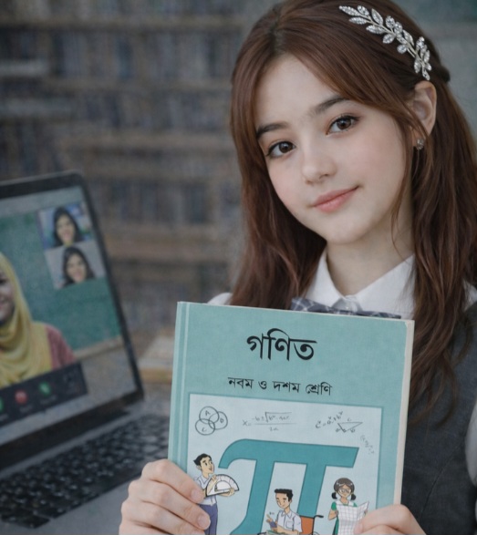 মাধ্যমিক স্তর দশম শ্রেণির শিক্ষার্থী অনলাইন ক্লাসে - Otutor