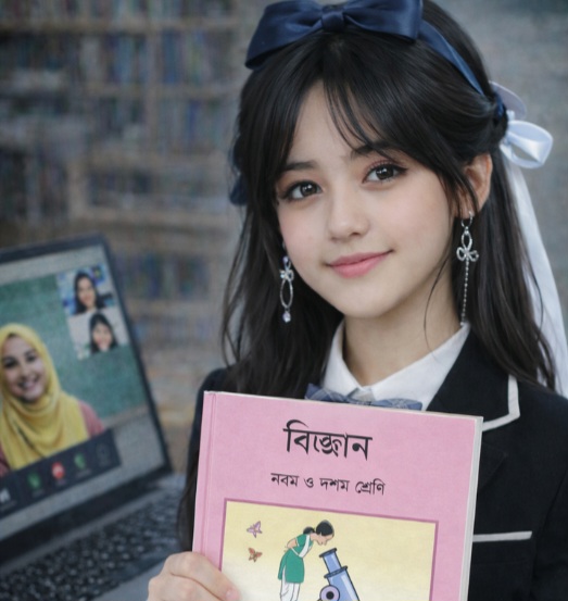 মাধ্যমিক স্তর নবম শ্রেণির শিক্ষার্থী অনলাইন ক্লাসে - Otutor